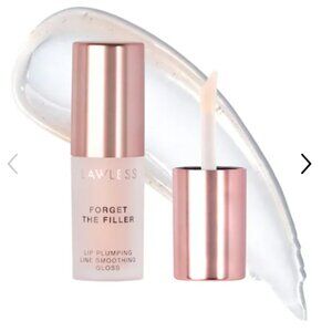 Lawless Mini Forget The Filler Lip Plumping Line Smoothing Gloss NEW